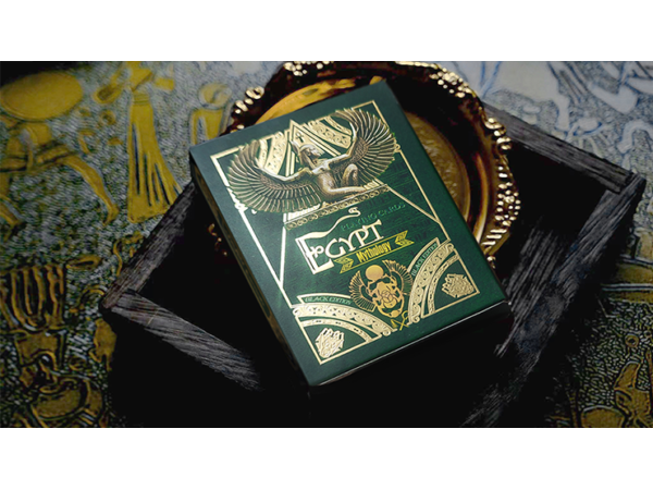Egypt Mythology Black Edition (Green, Nile) Playing Cards