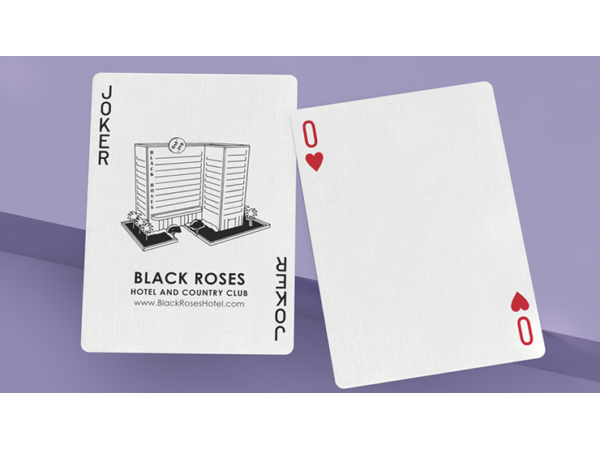 Black Roses Hotel V4 Playing Cards
