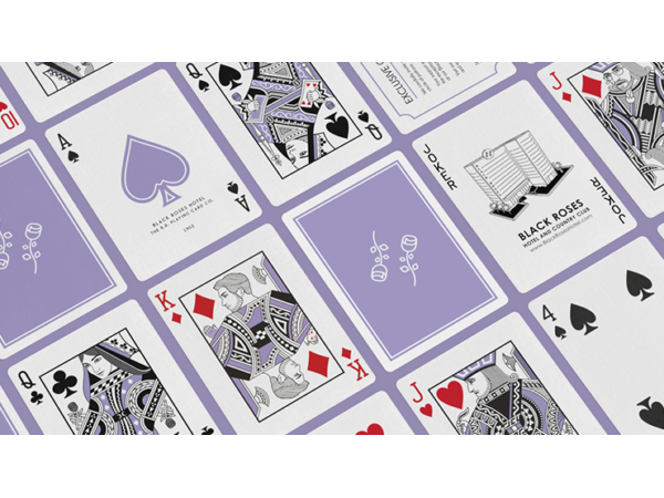 Black Roses Hotel V4 Playing Cards