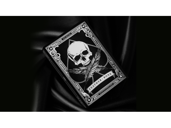 Feather & Bone: The Chrome Hearts (Foil) Playing Cards by Joel Meyers