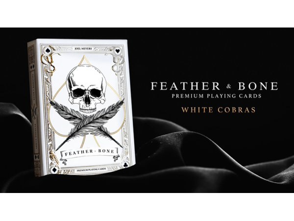 Feather & Bone: The White Cobra's (Limited Edition) Playing Cards by Joel Meyers