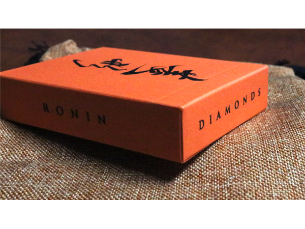 RONIN (Diamond Clan Edition Orange) Playing Cards by Kings Wild Project