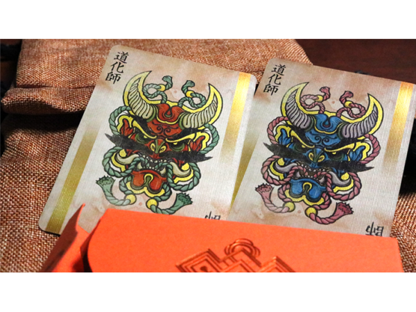 RONIN (Diamond Clan Edition Orange) Playing Cards by Kings Wild Project
