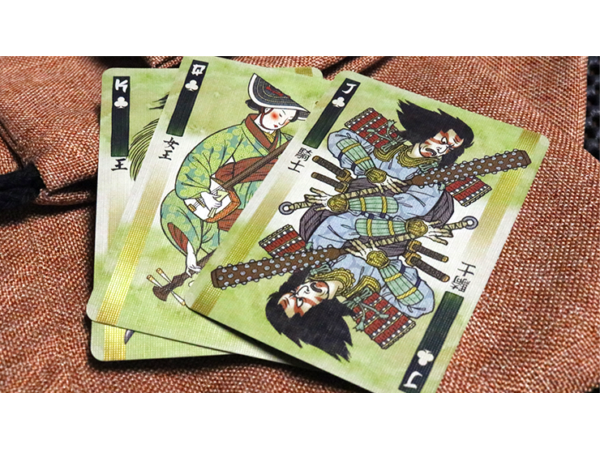 RONIN (Club Clan Edition Green) Playing Cards by Kings Wild Project