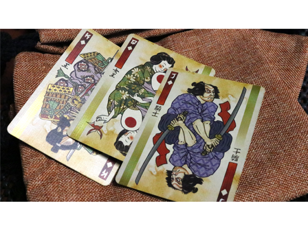 RONIN (Club Clan Edition Green) Playing Cards by Kings Wild Project