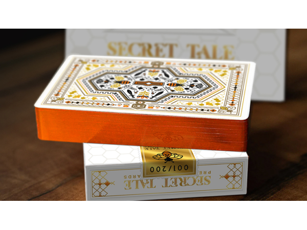 Secret Tale Ragnar MINI White Bee Playing Cards