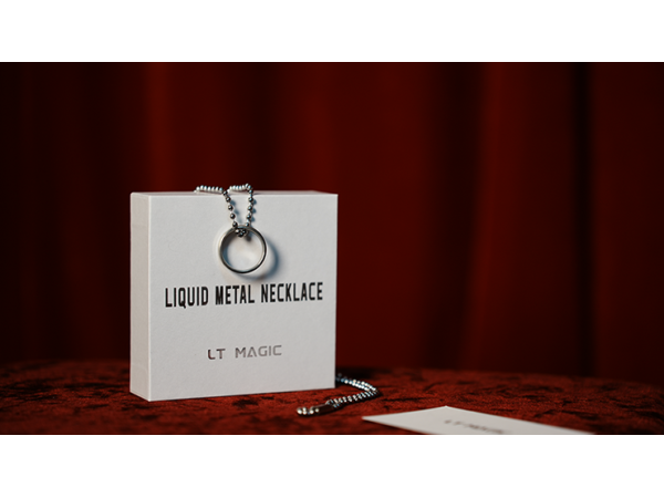 Liquid Metal Necklace by LT Magic'