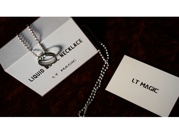 Liquid Metal Necklace by LT Magic'