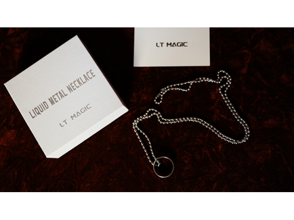 Liquid Metal Necklace by LT Magic'