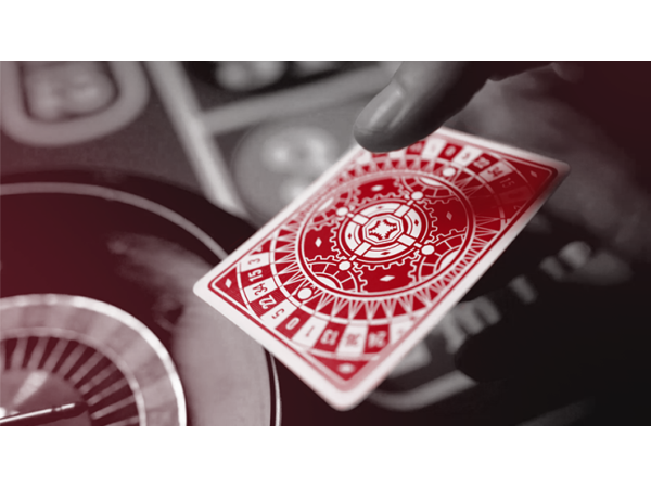 Roulette (Red) Playing Cards by Mechanic Industries