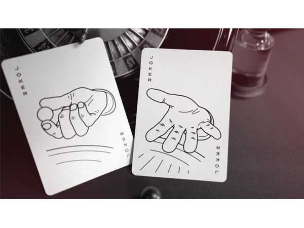 Roulette (Red) Playing Cards by Mechanic Industries