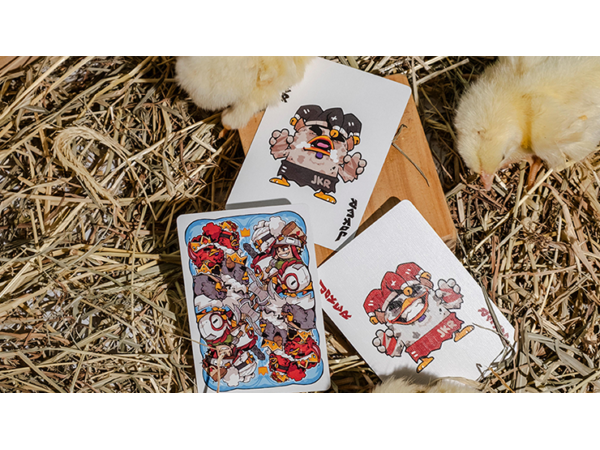BICYCLE CHKNS & CROWNS PLAYING CARDS