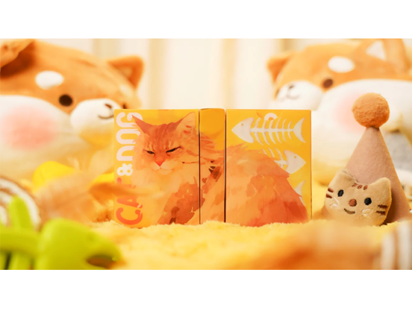 Cat & Dog Playing Cards by TCC Fashion