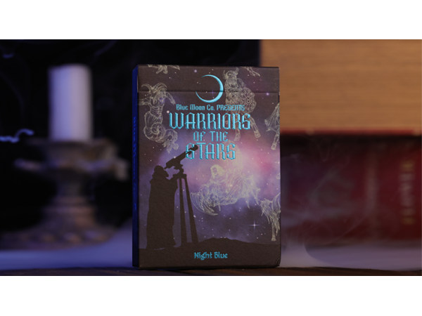 Warriors of the Stars:  Zodiac Playing Cards (Night Blue) by Blue Moon Co.