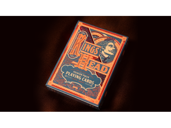 King's Head (Blue & Red) Playing Cards  by Joker and the Thief