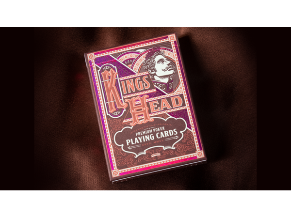 Kings Head (Purple and Rose) Playing Cards  by Joker and the Thief