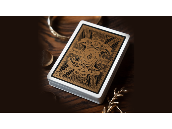King's Head (Black and Gold Foil) Playing Cards  by Joker and the Thief