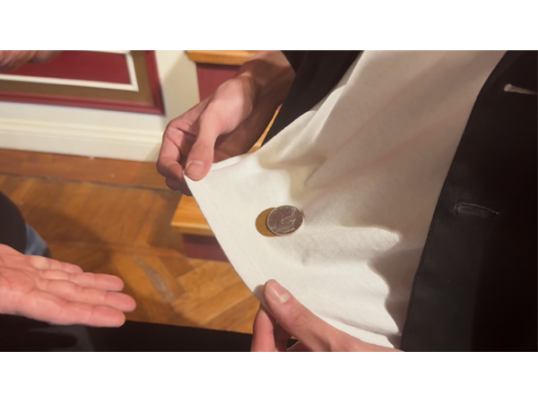 Super Scotch and Soda (US Half Dollar and English Penny) by Tango Magic