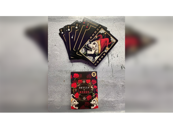 Skulls and Roses Playing cards