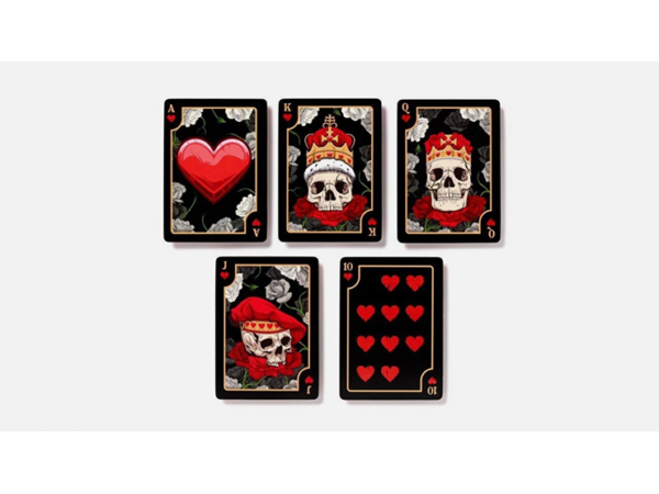 Skulls and Roses Playing cards