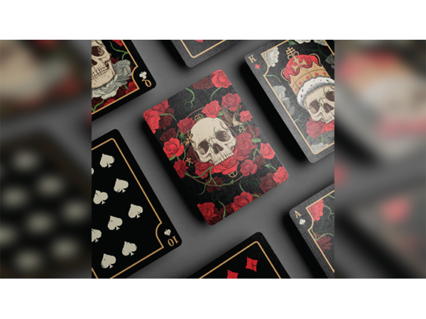 Skulls and Roses Playing cards