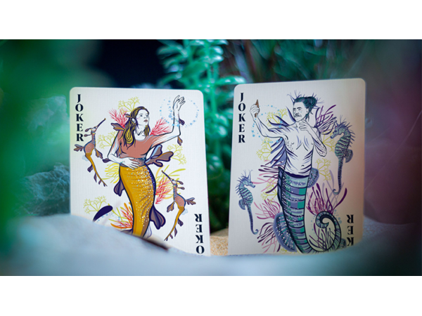 ONDA V2 (Black and Gold) by Jocu Playing Cards