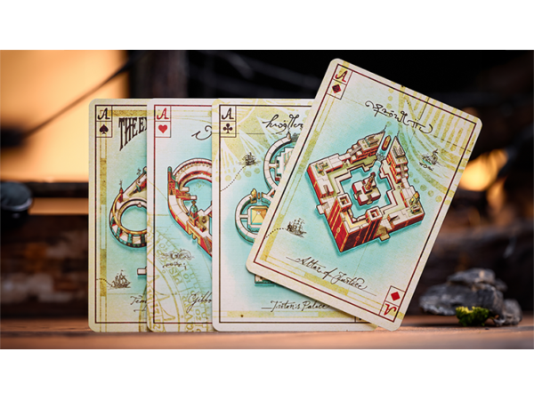 The Eye of the Ocean Gibborim Castaways Playing Cards