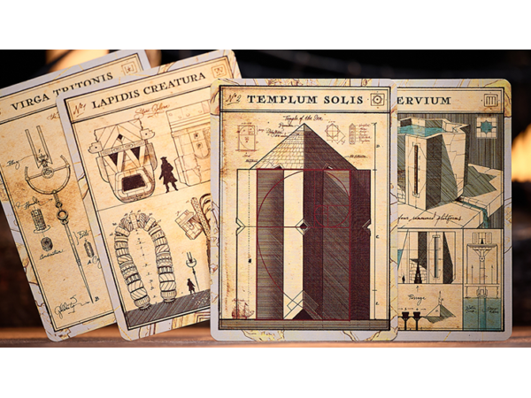 The Eye of the Ocean Gibborim Castaways Playing Cards