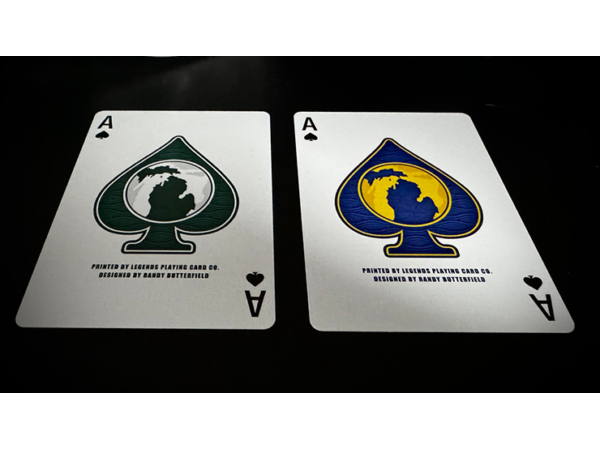 Michigan Euchre Playing Cards by Midnight Cards