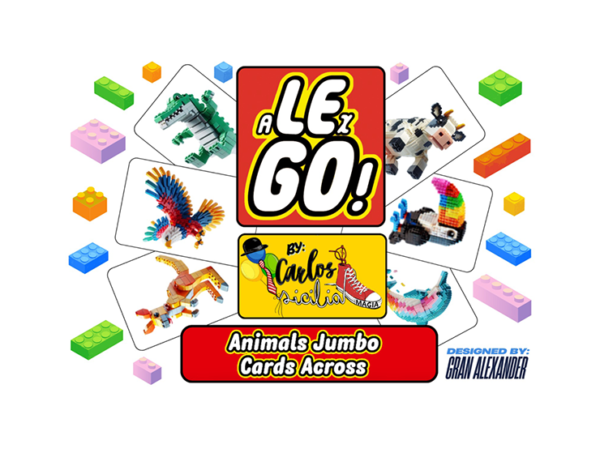 JUMBO ACROSS CARD aLExGO! by Carlos Sicilia