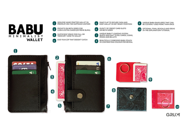 BABU Wallet Minimal by GRUM®