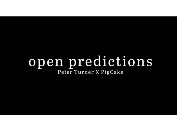 Open Prediction by Peter Turner X Pigcake video DOWNLOAD