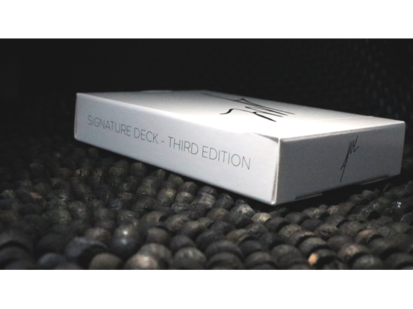 Signature Playing Cards- Third Edition (White) by Jordan Victoria