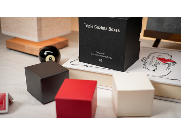 Triple Gozinta Boxes by Ivo David Oliveira & TCC Magic