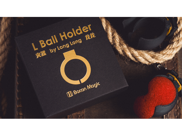 L Holder (Single Ball) by Long Long & Bacon Magic