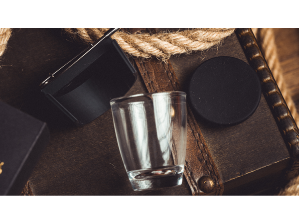L Holder (Shot Glass) by Long Long & Bacon Magic