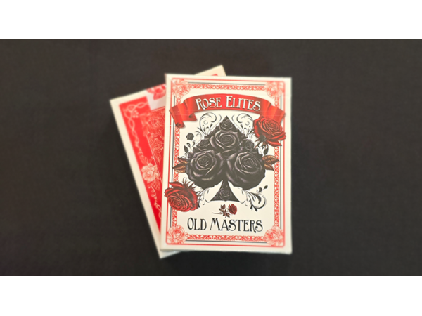 Rose Elites - Old Masters (Red) Playing Cards