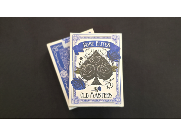 Rose Elites - Old Masters (Blue) Playing Cards