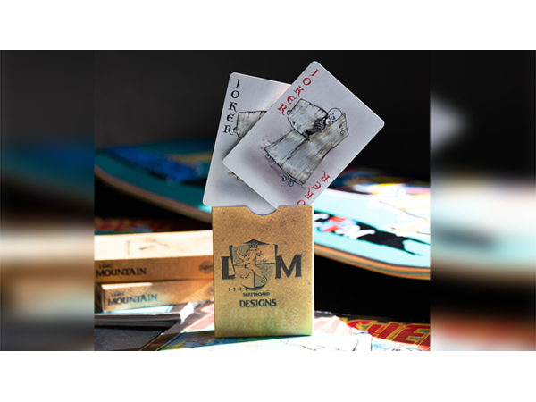 LANCE MOUNTAIN SKATING SKELETONS PLAYING CARDS