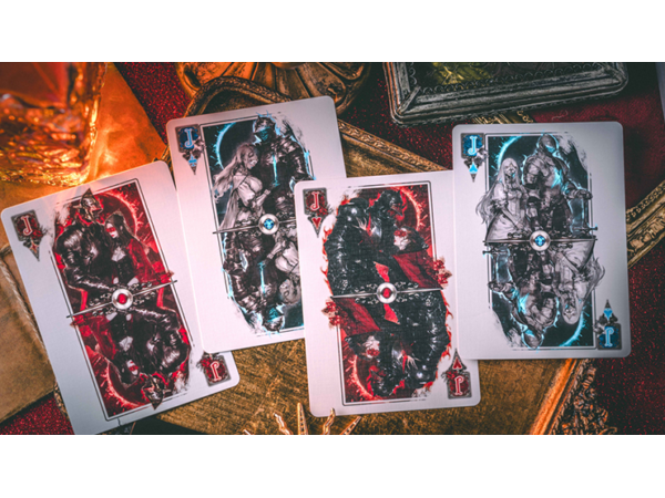 Death Knight (Abyss) Playing Cards by Evokad