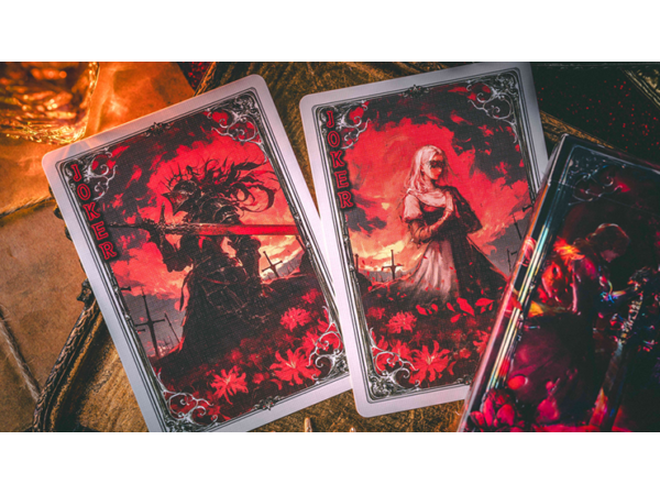 Death Knight (Inferno) Playing Cards  by Evokad