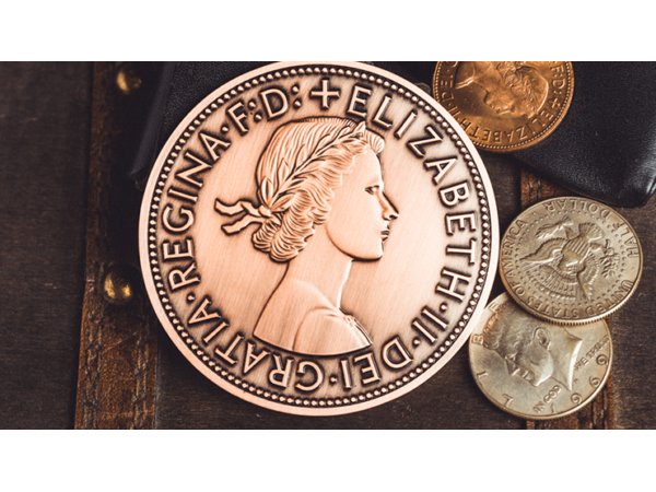 Bacon Jumbo Coin (English Penny) by Bacon Magic