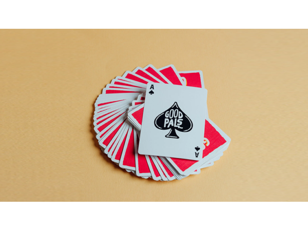 Good Pals Red Logo Playing Cards