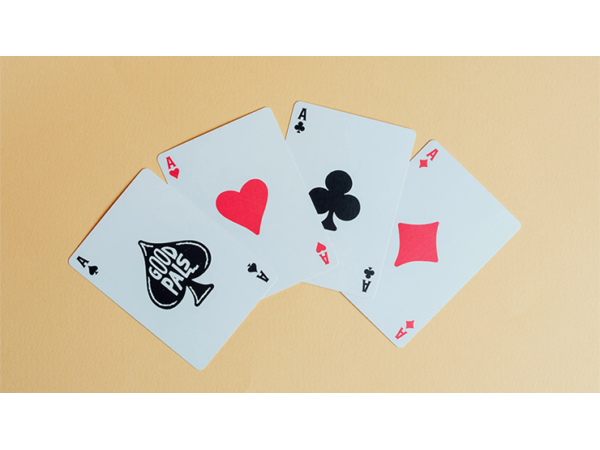 Good Pals Red Logo Playing Cards