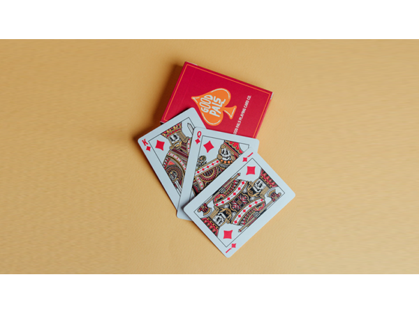 Good Pals Red Logo Playing Cards