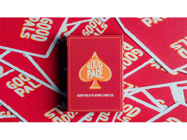 Good Pals Red Logo Playing Cards