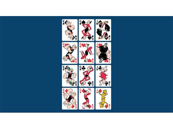 Bicycle Limited Edition Popeye The Sailor Man Playing Cards by Collectible Playing Cards