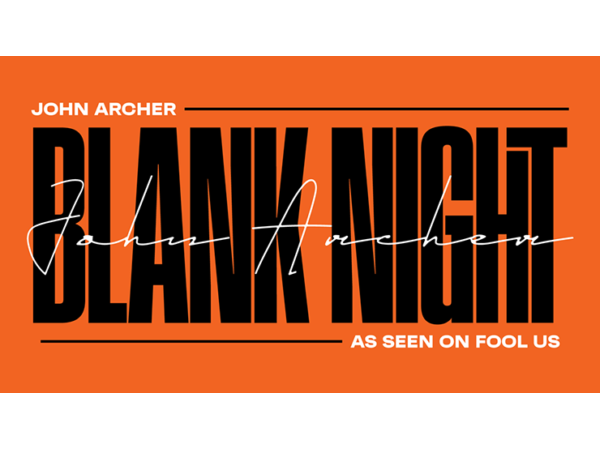 Blank Night 2025 Edition (Blue) by John Archer