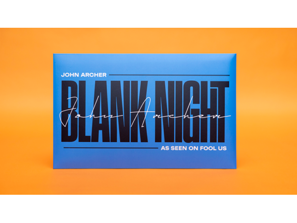 Blank Night 2025 Edition (Blue) by John Archer