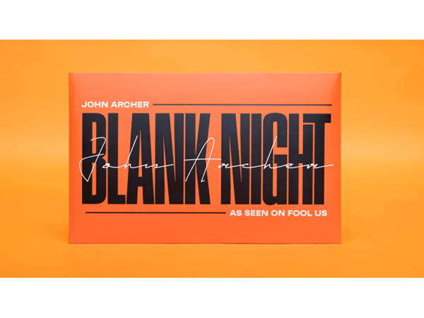 Blank Night 2025 Edition (Orange) by John Archer